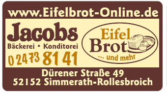 Eifelbrot Online Bäckerei Jacobs